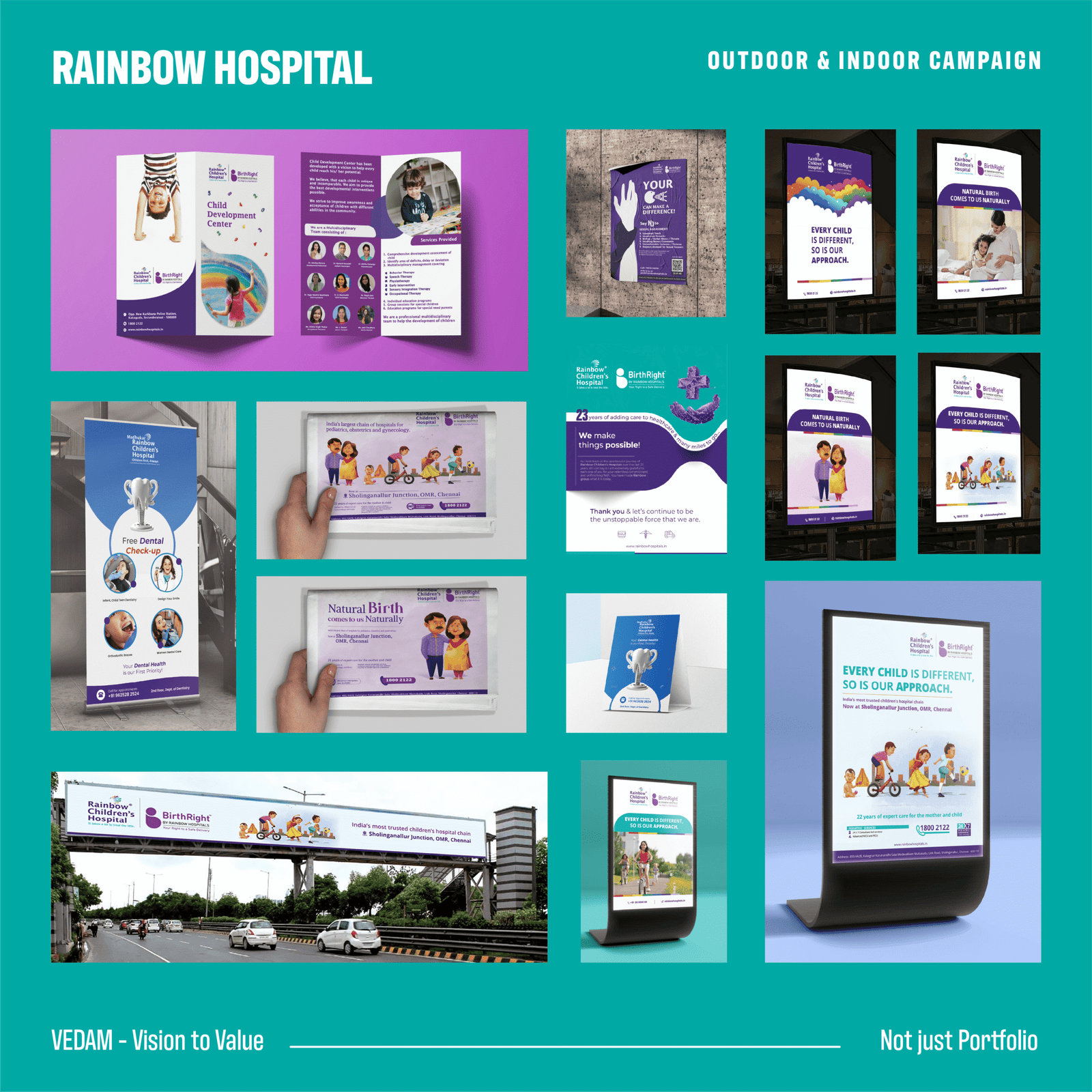 Rainbow Hospital - Portfolio | Rainbow Hospital | Vedam Vision