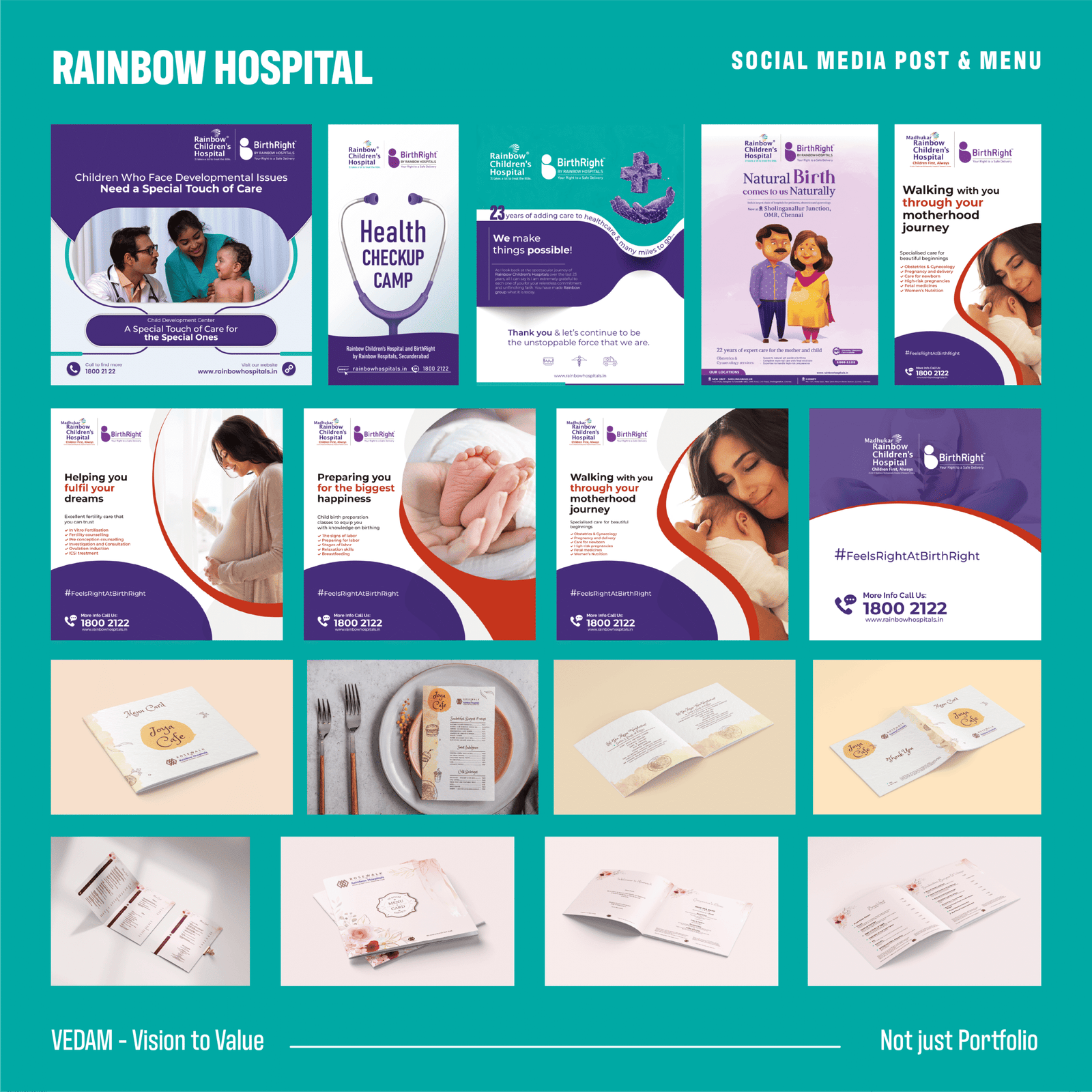 Rainbow Hospital (Campaign 2) - Portfolio | Rainbow Hospital | Vedam Vision