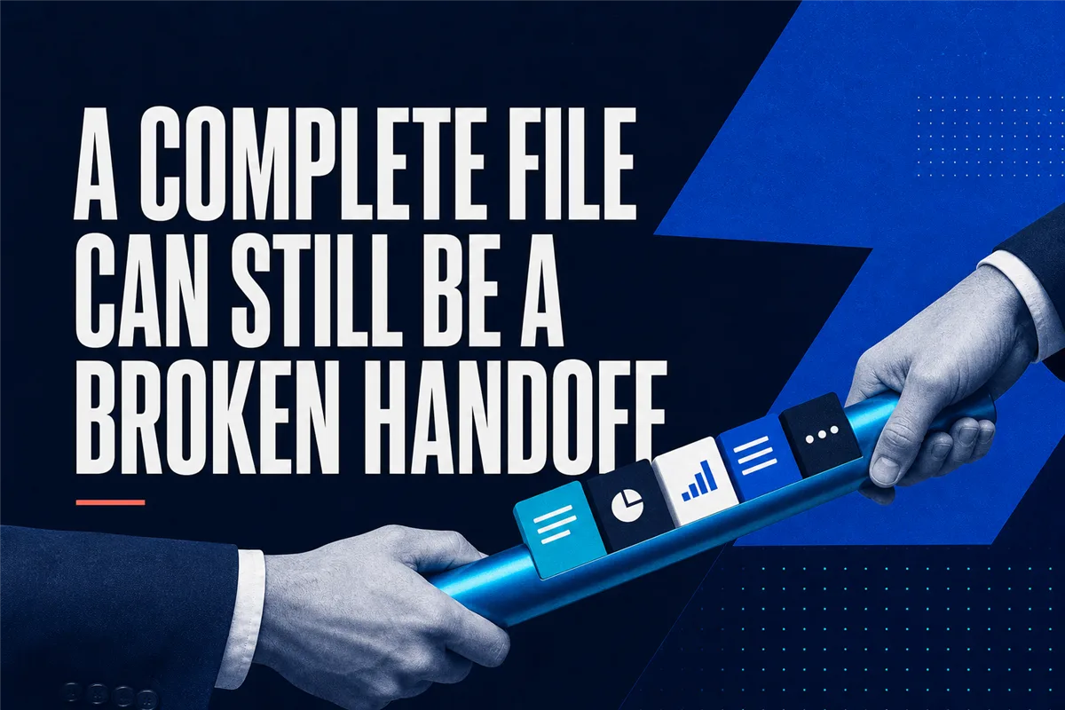 A Creative Handoff Checklist That Preserves Intent, Not Just Files - Blog | Vedam Vision