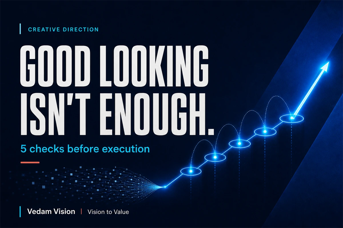 A Five-Part Test for Creative Ideas Before Execution - Blog | Vedam Vision