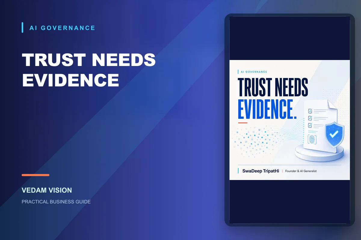 Responsible AI needs evidence that can be audited - Blog | Vedam Vision